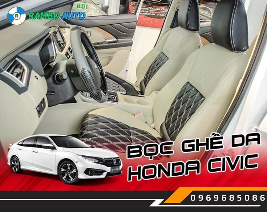 Bọc ghế da ô tô Honda Civic